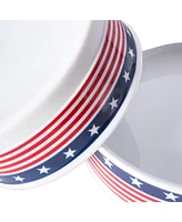 Bone Dry Stars and Stripes Pet Bowl