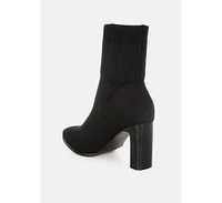 London Rag Lopa Flyknit Ankle Boots