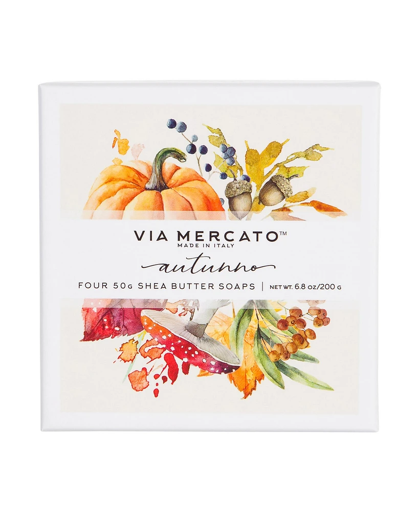 Via Mercato Gift Set, 50g Soap 4 Piece