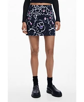 Desigual Women's Floral miniskirt