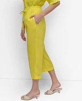 Dkny Pull-On Wide-Leg Pants