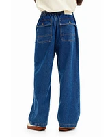 Desigual Men's Long jeans with pockets