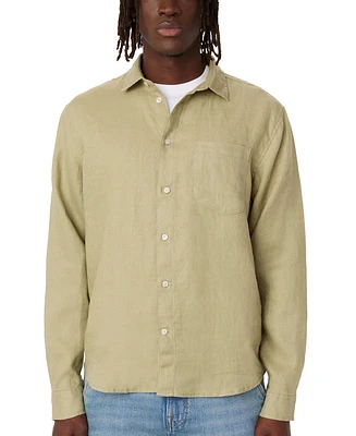 Frank And Oak Men's Linen Shirt