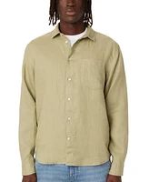 Frank And Oak Men's Linen Shirt