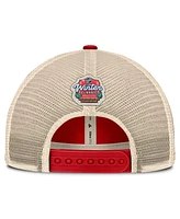 Fanatics Men's Red/Cream Chicago Blackhawks 2025 Nhl Winter Classic Trucker Adjustable Hat