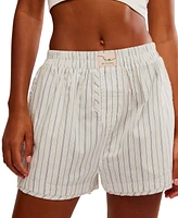 Free People Women's Day To Boxer Sleep Shorts