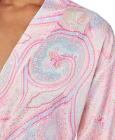 Lauren Ralph Women's Banded-Collar Short Wrap Robe