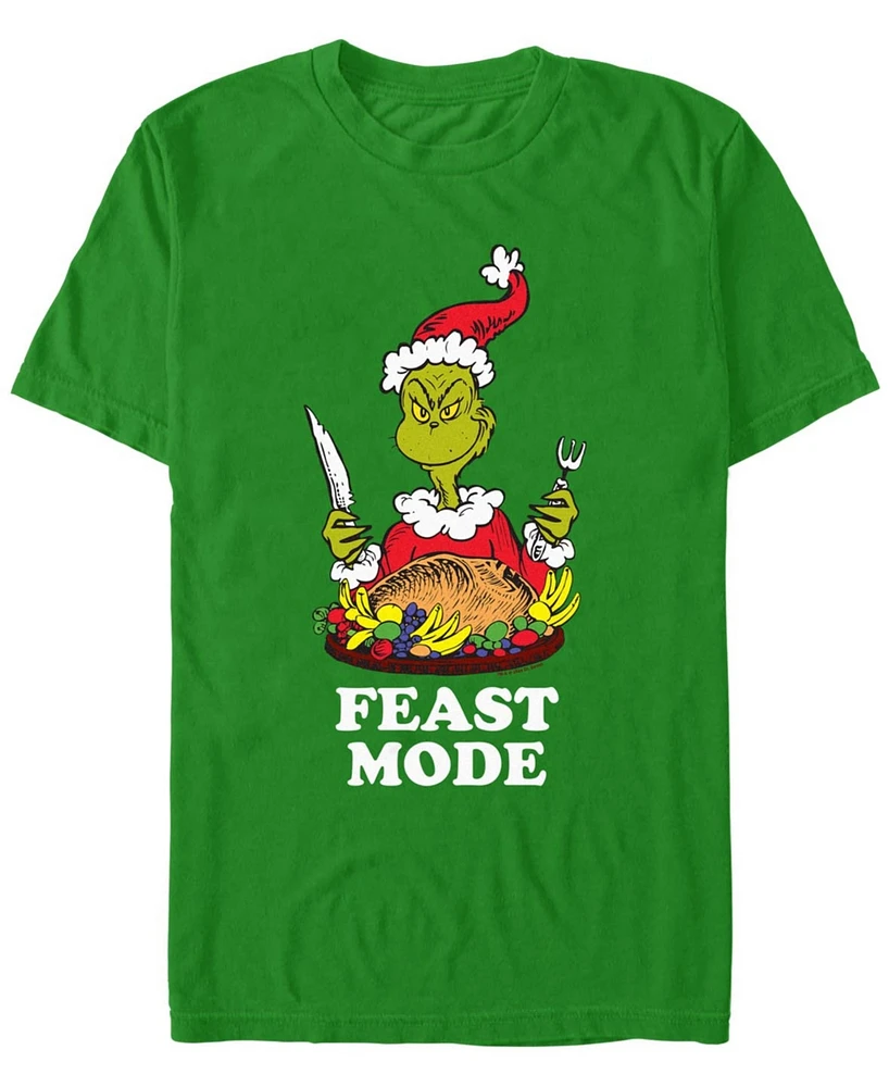 Fifth Sun Men's Grinch Feast Short Sleeve T-Shirt