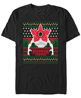 Fifth Sun Men's Demogorgon Ugly Christmas Short Sleeve T-Shirt