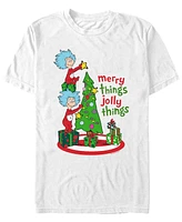 Fifth Sun Men's Merry Jolly Things Short Sleeve T-Shirt