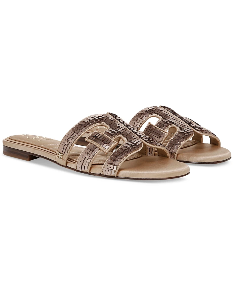 Sam Edelman Women's Bay Glamour Flat Sandals