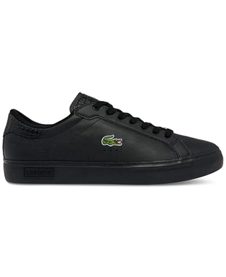 Lacoste Men's Powercourt Lace-Up Sneakers