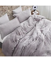 Thicker Than Thick - Coma Inducer� Comforter Set - Standard Plush Filling - Opal Gray , Queen