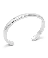 Devata Bali Cuff Bracelet in Sterling Silver