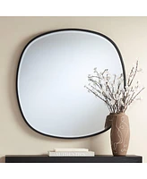 Uttermost Webster 34" Black Frame Wall Mirror
