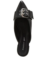 Madden Girl Denveerr Buckled Slide Loafer Mules