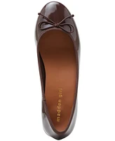 Madden Girl Twirley Block-Heel Ballet Flats