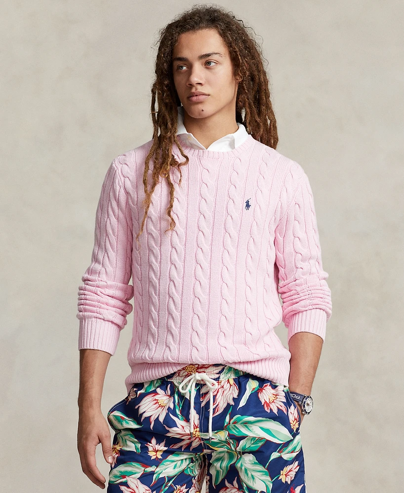 Polo Ralph Lauren Men's Cable-Knit Cotton Sweater