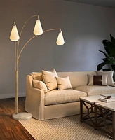 Nova of California Concord 85" 3 Light Switch Arc Floor Lamp