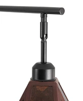 Nova of California Artifact 86" 3 Light Switch Arc Floor Lamp
