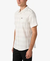 O'Neill Men's Seafaring Stripe Short Sleeve Stretch Shirt