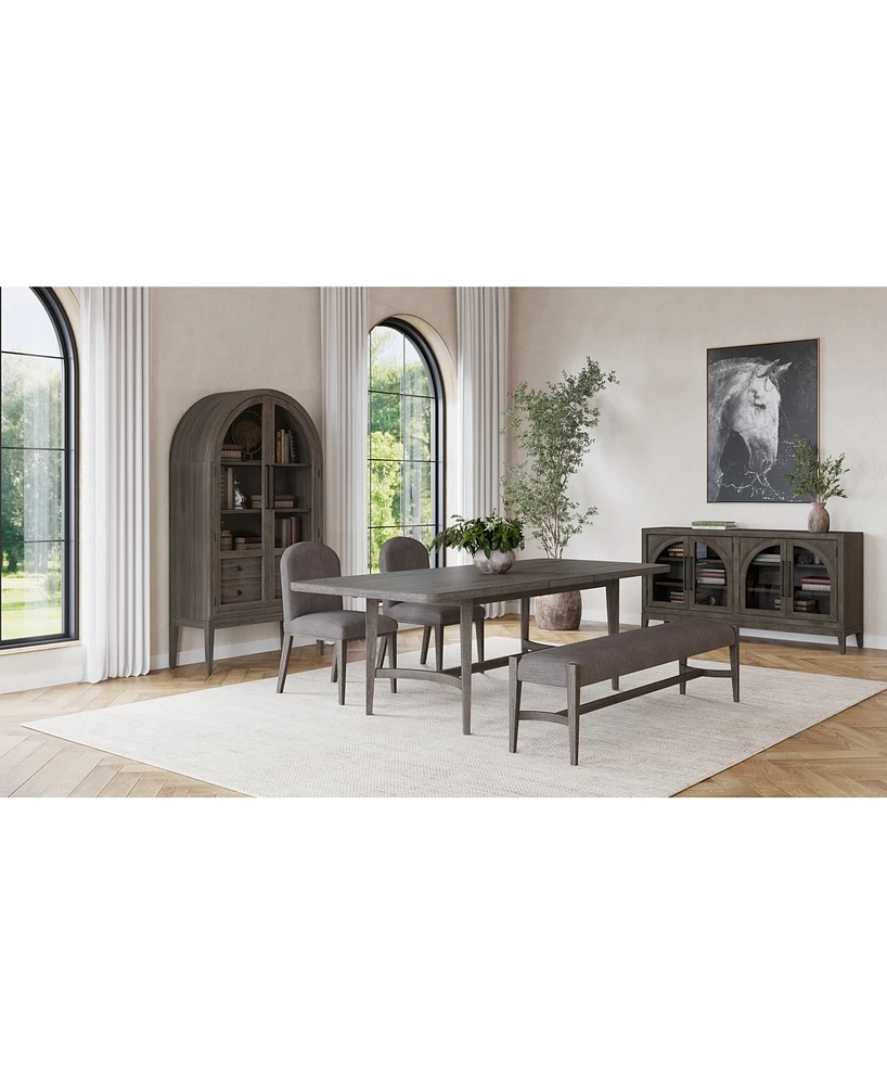 Griffith 4 Pc. Rectangular Dining Set (Table, Side Chairs & Bench