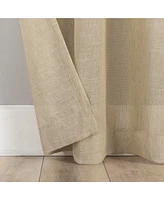 Archaeo Slub Textured Linen Blend Curtain