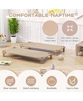Gouun Kids Stackable Daycare Cot Pack of 6 with Detachable Oxford Cloth