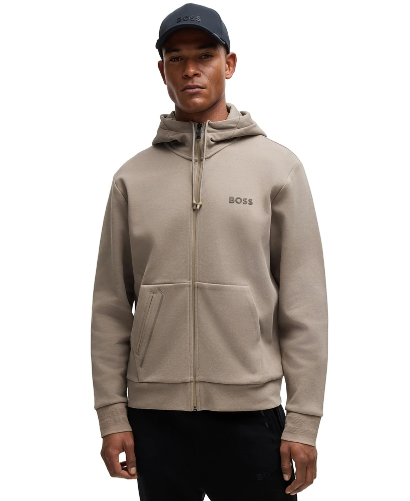 Boss by Hugo Men's Logo Detail Hoodie