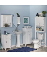 Slickblue Bathroom Wall Cabinet Cupboard with Open Shelf for Storage and Organization