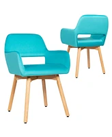 Gouun Set of 2 Modern Accent Armchairs