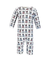 Hudson Baby Infant Boy Cotton Coveralls