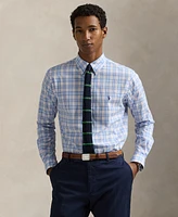 Polo Ralph Lauren Men's Classic-Fit Checked Stretch Poplin Shirt