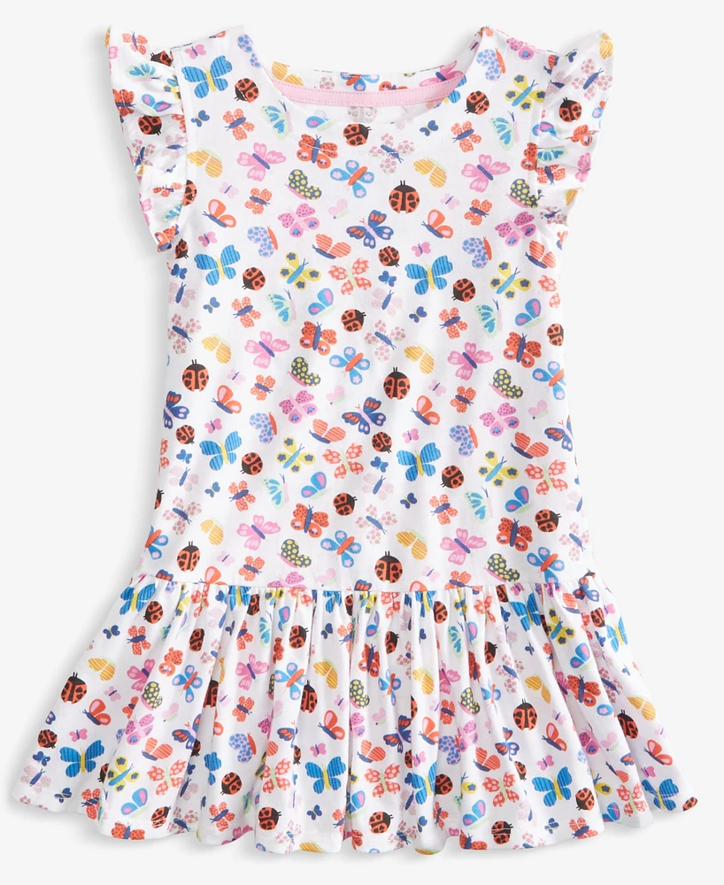 Epic Threads Toddler Girl Butterfly Print Dress, Exclusively at Macy's