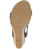 Kenneth Cole Reaction Women's Greatly Thong Almond Toe Wedge Sandals