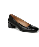 Naturalizer Women's Huntley Square Toe Block Heel Pumps