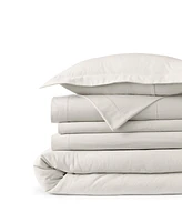Lands' End Comfy Super Soft Cotton Flannel Duvet Bed Cover