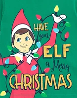 the Elf on Shelf Christmas 2 Pack T-Shirts Toddler to Big Kid