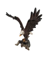 Fc Design "2-pc Gift Set" 9.75"H Eagle Taking off Figurine Statue Ornament Home Room Office Decor and Perfect Gift Ideas for Housewarming, Holidays an