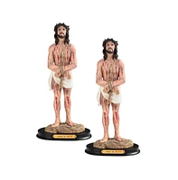 Fc Design "2-pc Gift Set" 12"H Sangre de Cristo Statue Holy Figurine Statue Ornament Home Room Office Decor and Perfect Gift Ideas for Housewarming, H