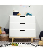 Slickblue Modern Mid-Century Style 3-Drawer Dresser Chest