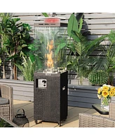 Gouun 41,000 Btu Propane Patio Heater with Metal Hood