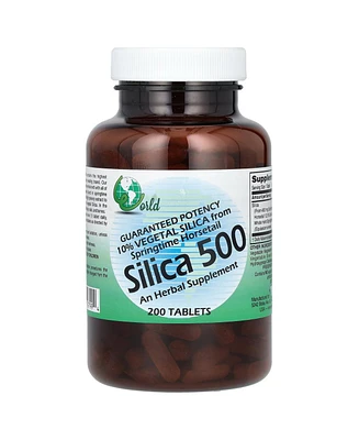 World Organic Silica 500 50 mg