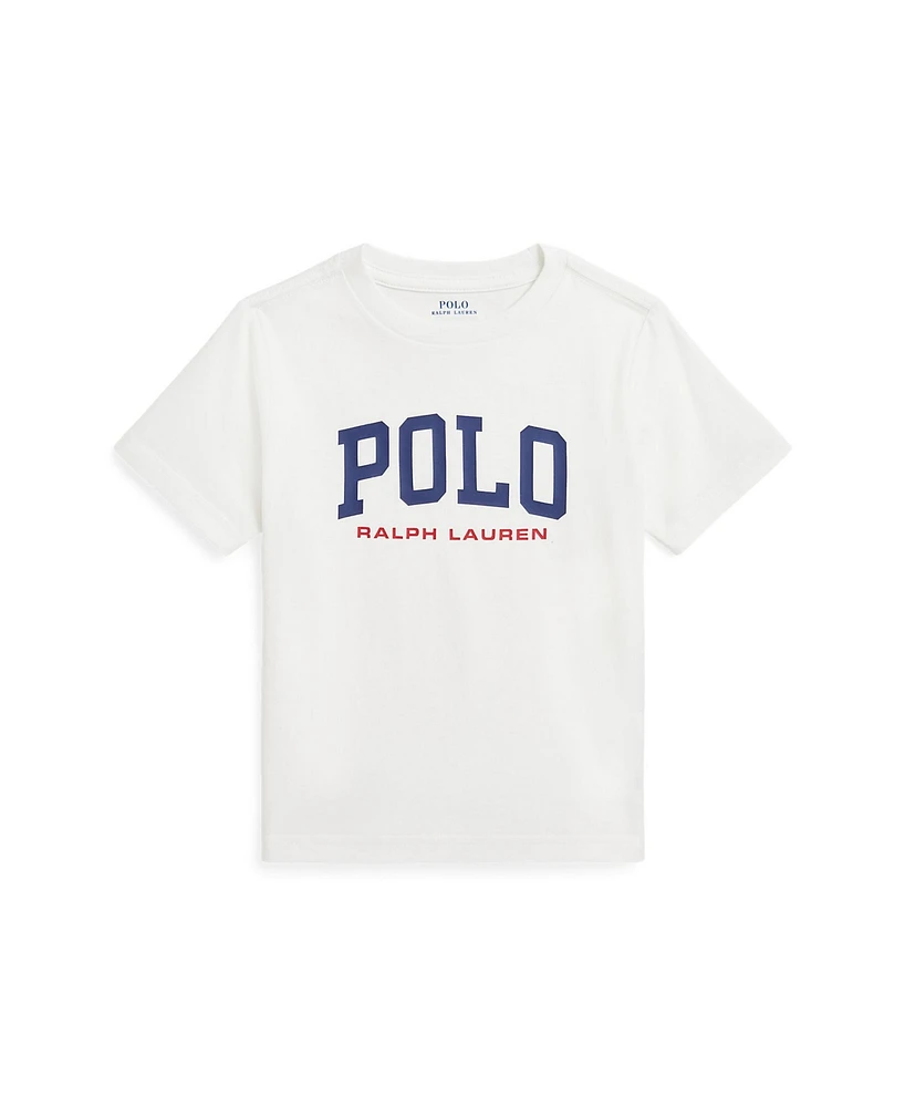 Polo Ralph Lauren Toddler and Little Boys Logo Cotton Jersey Tee