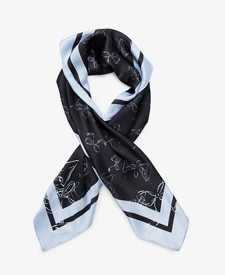 Steve Madden Having a Tini Good Time Satin Square Scarf