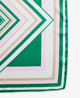 Steve Madden Diamond Pattern Satin Square Scarf