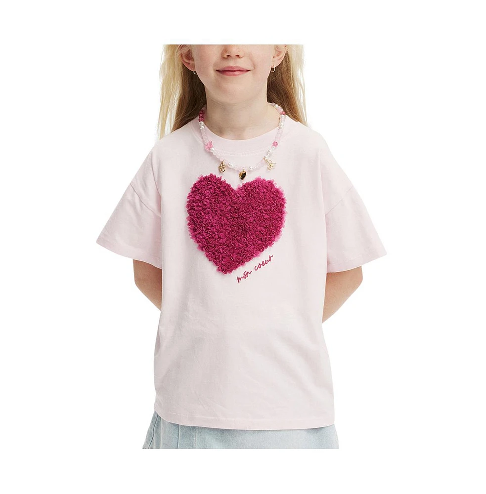 Cotton On Girls Little/Big Livvy Lux Short Sleeve Tee