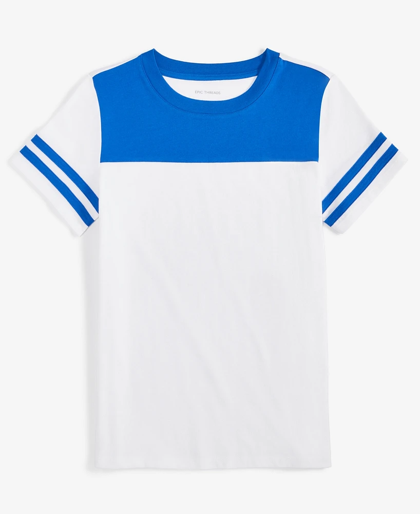 Epic Threads Little Boys Colorblocked T-Shirt, Exclusively at Macy's