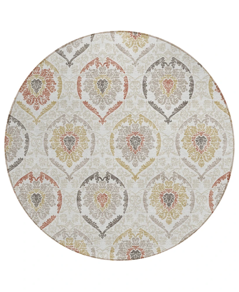 Addison Chantille Machine Washable ACN808 8'x8' Round Area Rug