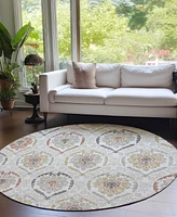 Addison Chantille Machine Washable ACN808 8'x8' Round Area Rug
